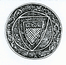 Sceau de Bernard de Caestres, apposé sur une quittance de 1400 livres dues aux Templiers par Philippe de Flandre et fournies par le receveur du Franc de Bruges le 15 avril 1306.